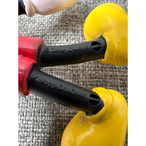 Walt Disney World Resort Mickey Mouse Figure 2006 Plastic Collectible Toy 4" - Picture 4 of 5